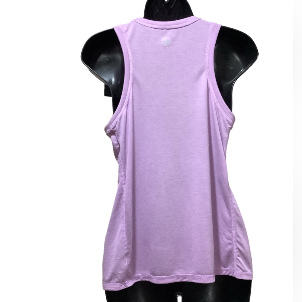 Zelos lavender running top. Sz. S. BNWT. Reflective accents - Picture 3 of 6